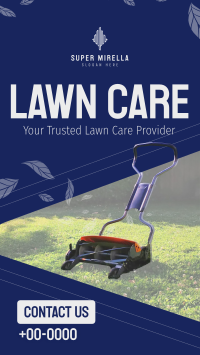 Professional Lawn Care Facebook Story Image Preview