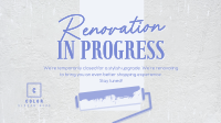 Renovation In Progress Facebook event cover Image Preview