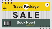 Travel Package Sale Video Image Preview