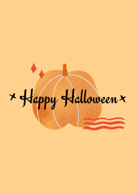 Happy Halloween Pumpkin Poster Design