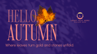 Cozy Autumn Greeting Facebook event cover Image Preview