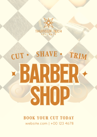 Barber Service Poster Image Preview