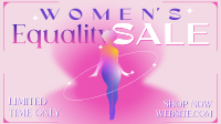 Women Equality Sale Facebook event cover Image Preview