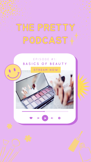 The Pretty Podcast Facebook story Image Preview