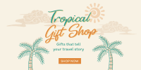 Beach Travel Souvenirs Twitter post Image Preview