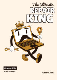 Repair King Poster Design