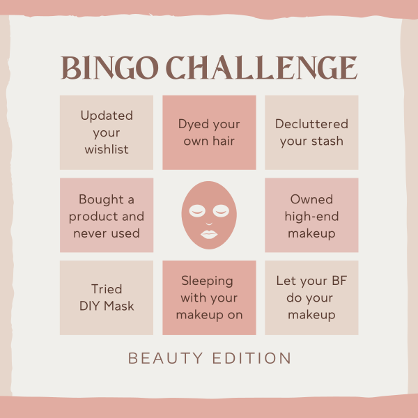 Beauty Bingo Challenge Instagram Post Design Image Preview