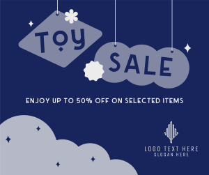 Cute Toys Sale Promo Facebook post Image Preview