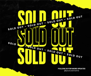 Grunge Sold Out Facebook post Image Preview