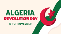 Algeria Revolution Day Facebook event cover Image Preview