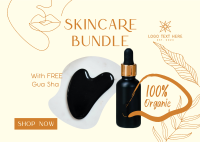 Organic Skincare Bundle Postcard Image Preview