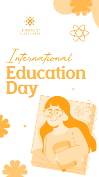 Education Day Student Facebook story Image Preview