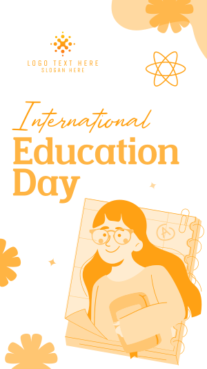 Education Day Student Facebook story Image Preview