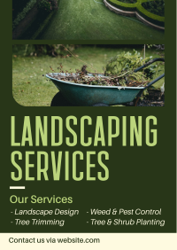 Landscaping Services Flyer Image Preview