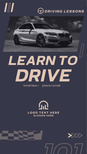 Your Driving School Facebook story Image Preview