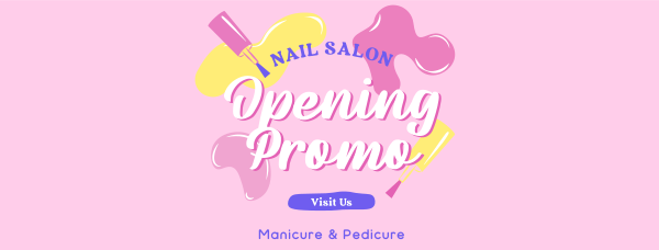 Nail Salon Promotion Facebook Cover Design
