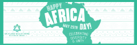 Africa Day Greeting Twitter Header Image Preview