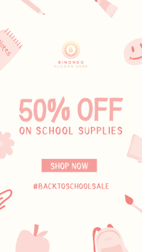 Back to School Discount Instagram story Image Preview