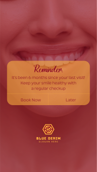 Dental Self-Care Reminder Instagram Reel Image Preview