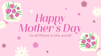 Mother's Day Bouquet Animation Image Preview