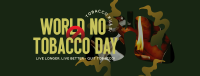 Say No to Tobacco Facebook cover Image Preview