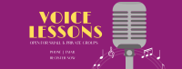 Vocal Session Facebook Cover Design