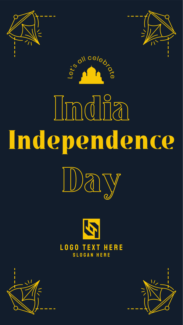 Let's Celebrate India Instagram Story Design Image Preview