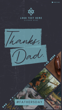 Film Father's Day Instagram reel Image Preview