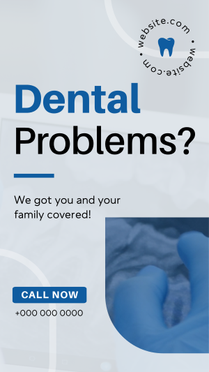 Dental Care for Your Family Instagram story Image Preview