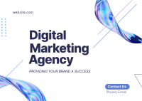 Digital Marketing Agency Postcard Image Preview