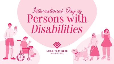 Simple Disability Day Facebook event cover Image Preview