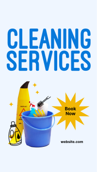 Professional Cleaner Facebook Story Design