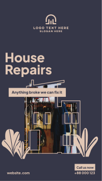 House Repairs Facebook Story Design