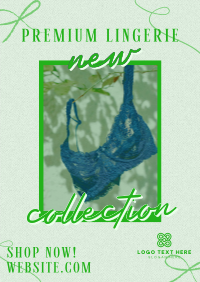 New Collection Lingerie Poster Design