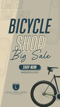 Bicycle Store Instagram Story Design