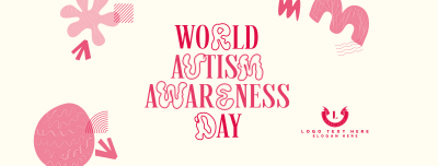 Quirky Autism Awareness Facebook cover Image Preview