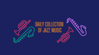 Jazz Daily YouTube cover (channel art) Image Preview
