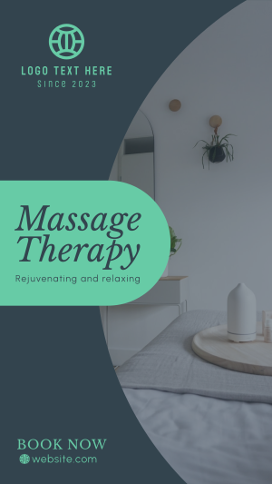 Rejuvenating Massage Instagram story Image Preview
