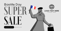 Super Bastille Day Sale Facebook ad Image Preview