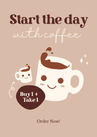 Coffee Promo Poster Image Preview