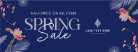 Sale of Spring Facebook cover Image Preview