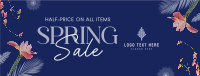 Sale of Spring Facebook Cover Image Preview
