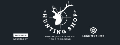 Hunting Gears Facebook cover Image Preview