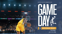 Basketball Game Day YouTube Video Design