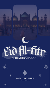Modern Eid Al Fitr YouTube short Image Preview
