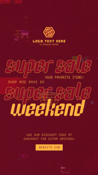 Super Sale Weekend Instagram Reel Design
