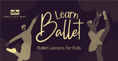 Kids Ballet Lessons Facebook ad Image Preview