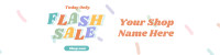 Flash Sale Multicolor Etsy Banner Image Preview