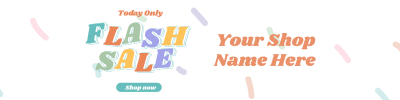 Flash Sale Multicolor Etsy Banner Image Preview