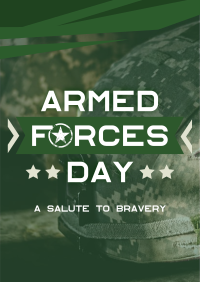 Armed Forces Day Poster Image Preview